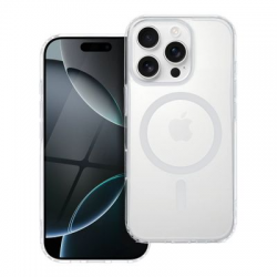 Drop Glue Colorful Ring Mag Back Cover Πλαστικό / Σιλικόνης Λευκό (iPhone 12 Mini)