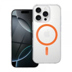 Drop Glue Colorful Ring Mag Back Cover Πλαστικό / Σιλικόνης Πορτοκαλί (iPhone 13)