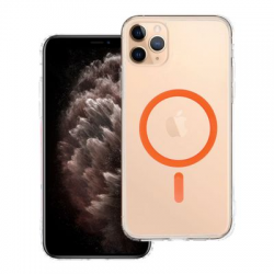 Drop Glue Colorful Ring Mag Back Cover Πλαστικό / Σιλικόνης Πορτοκαλί (iPhone 11 Pro Max)
