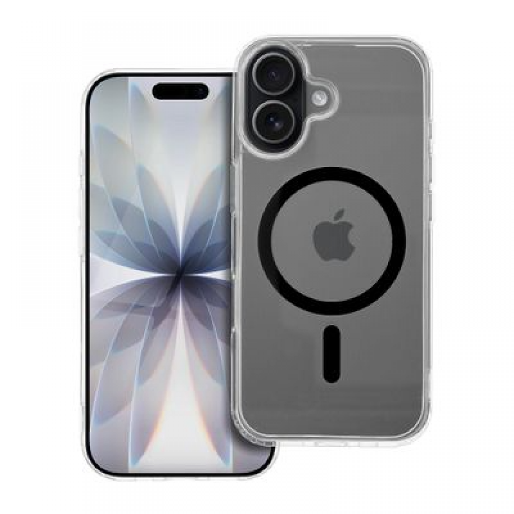 Θήκη Drop Glue Colorful Ring Mag για iPhone 17 – MagSafe Μαύρο