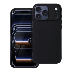 Θήκη Silicone Mag για iPhone 17 Pro Max – MagSafe Μαύρο