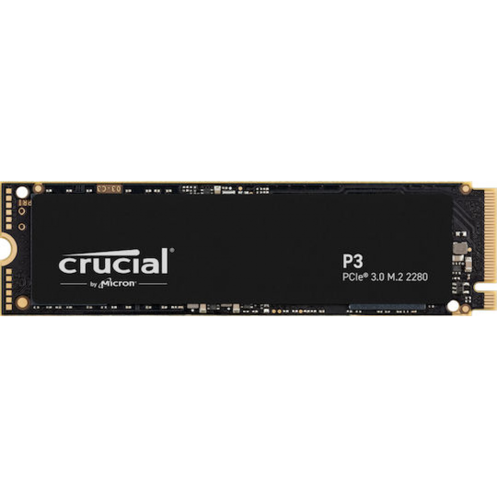 Crucial P3 SSD 1TB M.2 NVMe PCI Express 3.0 Crucial P3 SSD 1TB M.2 NVMe PCI Express 3.0