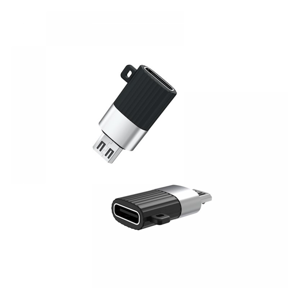 XO Μετατροπέας USB-C female σε micro USB male (NB149-C)