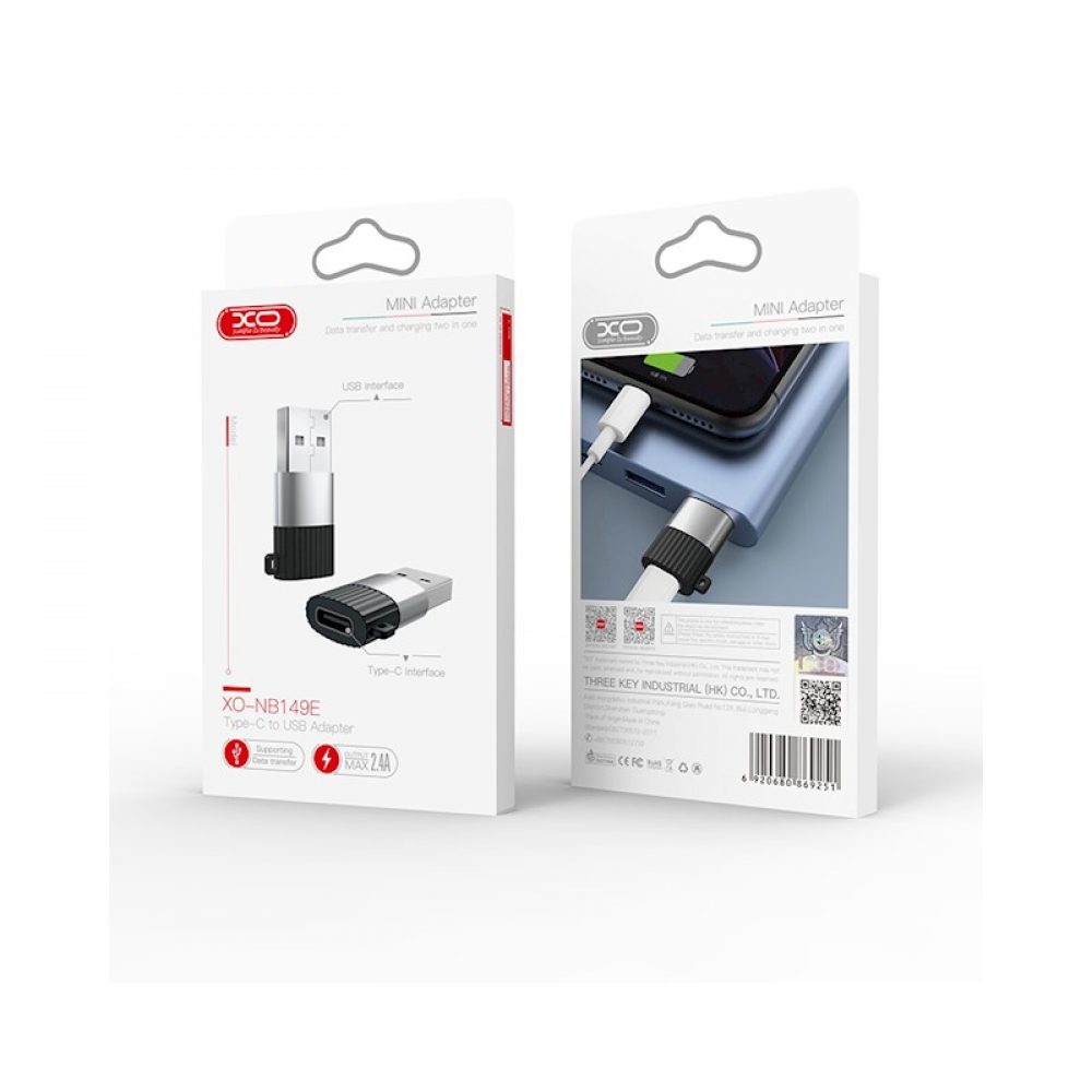 XO Nb149-e USB-C male σε USB-A female 1τμχ