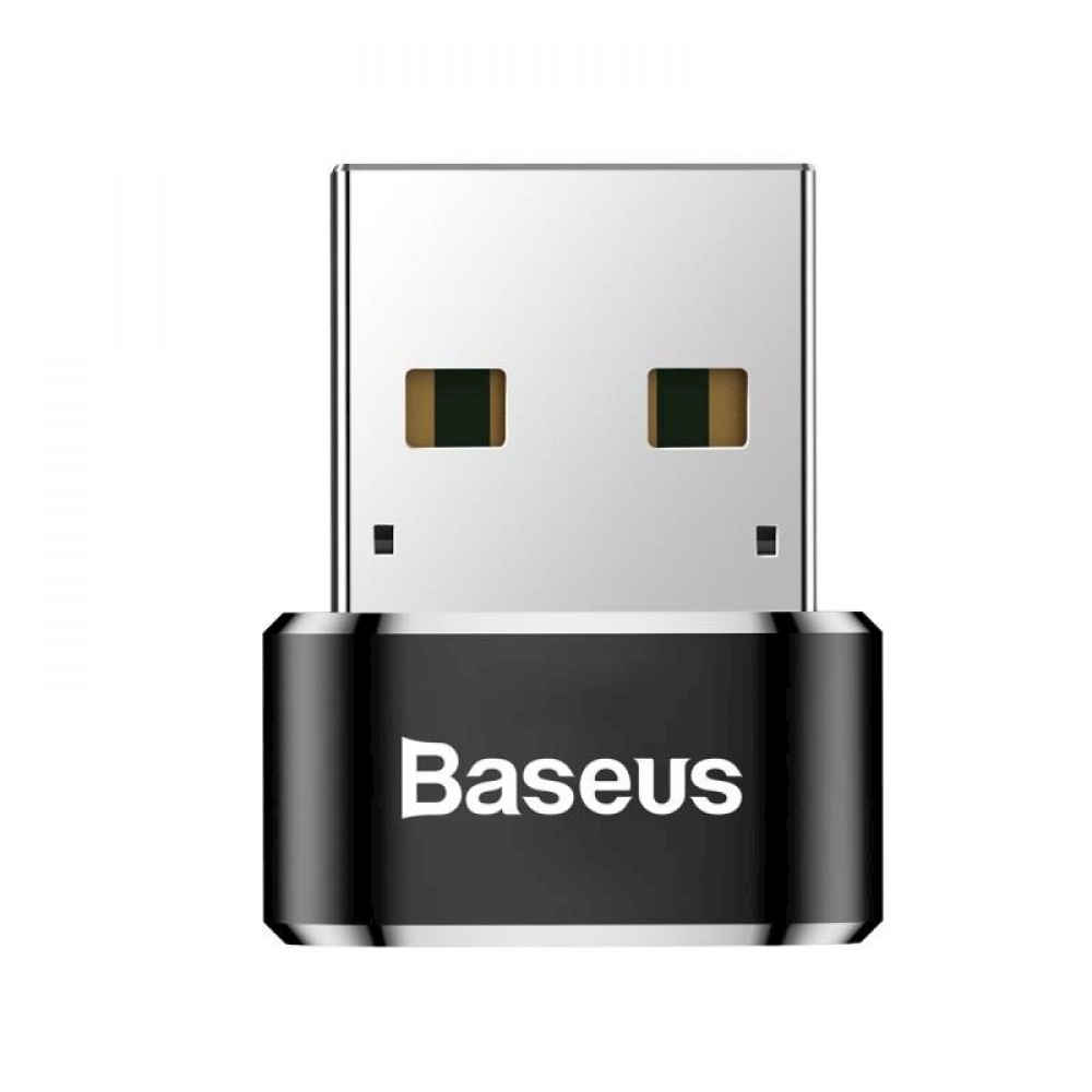 Baseus Μετατροπέας USB-A male σε USB-C female 1τμχ CAAOTG-01 Baseus Μετατροπέας USB-A male σε USB-C female 1τμχ CAAOTG-01