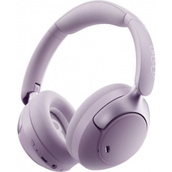 QCY H3 PRO Headset Purple Hi-Res Audio V5.4 Bluetooth ANC Call Noise Cancelling Headphones 40mm driv