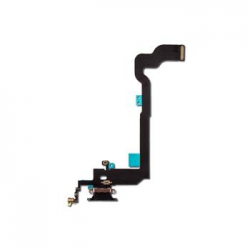 Ανταλλακτικό charging port flex cable Μαύρο (iPhone X)