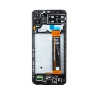 Οθόνη LCD με Μηχανισμό Αφής και Πλαίσιο για A137F Galaxy A13 OEM (Μαύρο)