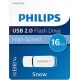 Philips Snow 16GB USB 2.0 Stick Μπλε