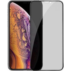 Privacy Tempered Glass Μαύρο (iPhone X/XS/11 Pro)