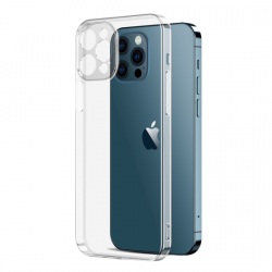 Back Cover Σιλικόνης Διάφανο (iPhone 13 Pro)	