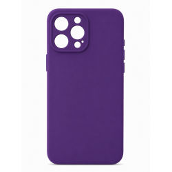 Θήκη Silicone για Apple iPhone 15 Pro – Μωβ Θήκη Silicone για Apple iPhone 15 Pro – Μωβ