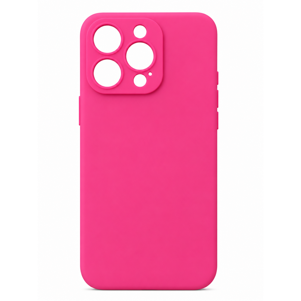 Θήκη Silicone για Apple iPhone 15 Pro – Ροζ Θήκη Silicone για Apple iPhone 15 Pro – Ροζ