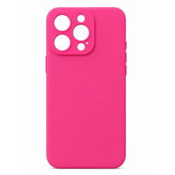 Θήκη Silicone για Apple iPhone 15 Pro – Ροζ Θήκη Silicone για Apple iPhone 15 Pro – Ροζ