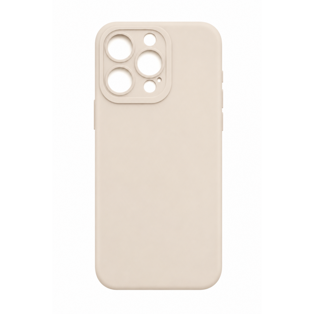 Θήκη Silicone για Apple iPhone 15 Pro Max – Μπεζ Θήκη Silicone για Apple iPhone 15 Pro Max – Μπεζ