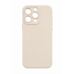 Θήκη Silicone για Apple iPhone 15 Pro Max – Μπεζ Θήκη Silicone για Apple iPhone 15 Pro Max – Μπεζ