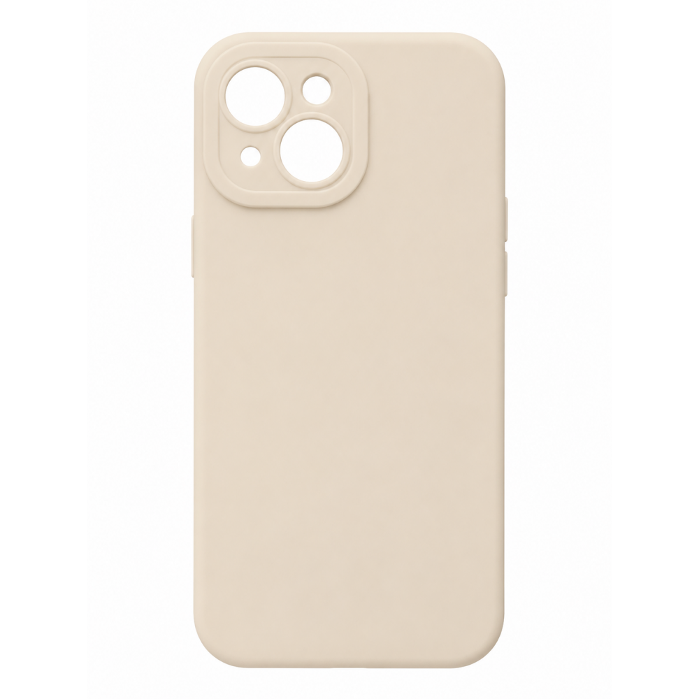 Θήκη Silicone για Apple iPhone 15 – Μπεζ Θήκη Silicone για Apple iPhone 15 – Μπεζ