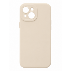 Θήκη Silicone για Apple iPhone 15 – Μπεζ Θήκη Silicone για Apple iPhone 15 – Μπεζ