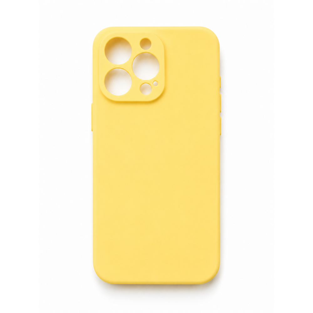 Θήκη Silicone για Apple iPhone 13 Pro – Κίτρινο Θήκη Silicone για Apple iPhone 13 Pro – Κίτρινο