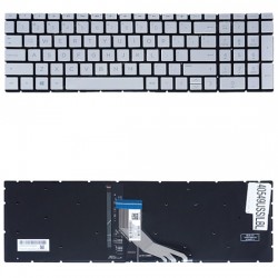 Πληκτρολόγιο - Laptop Keyboard για HP 250 G9 / US Silver Backlight