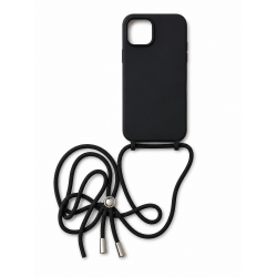 Θήκη Silicone Rope για Apple iPhone 15 Plus – Μαύρο Θήκη Silicone Rope για Apple iPhone 15 Plus – Μαύρο