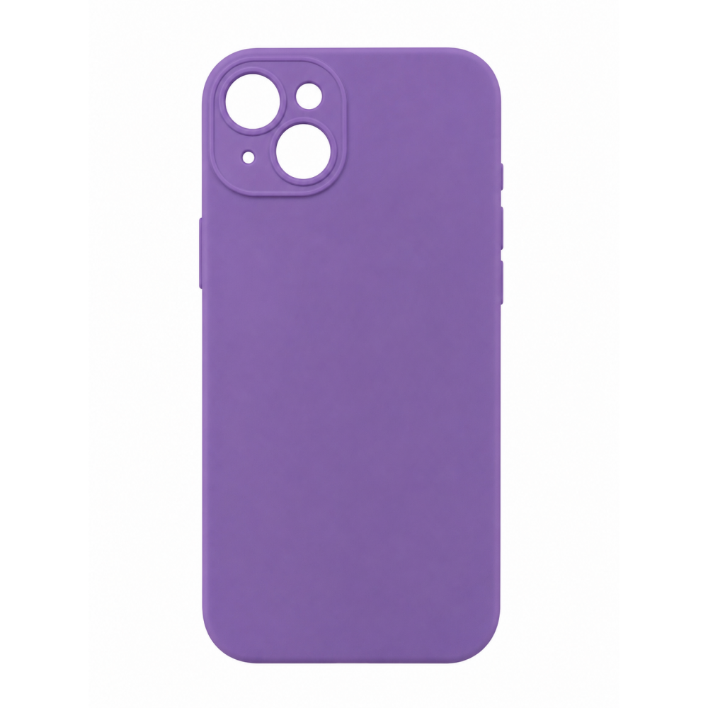 Θήκη Silicone για Apple iPhone 15 Plus – Μωβ