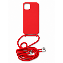 Θήκη Silicone Rope για Apple iPhone 15 Plus – Κόκκινο Θήκη Silicone Rope για Apple iPhone 15 Plus – Κόκκινο