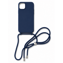 Θήκη Silicone Rope για Apple iPhone 15 Plus – Μπλέ Θήκη Silicone Rope για Apple iPhone 15 Plus – Μπλέ