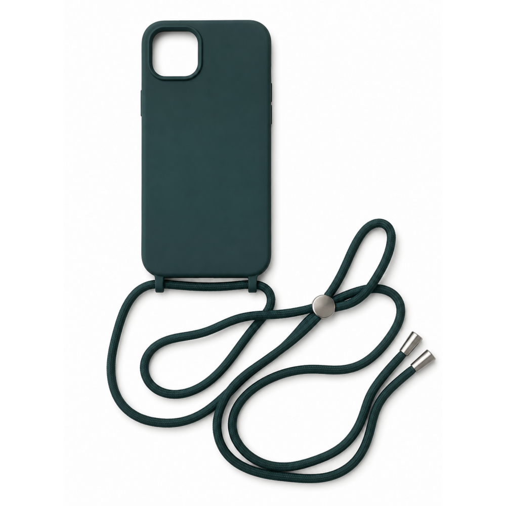 Θήκη Silicone Rope για Apple iPhone 15 Plus – Πράσινο Θήκη Silicone Rope για Apple iPhone 15 Plus – Πράσινο