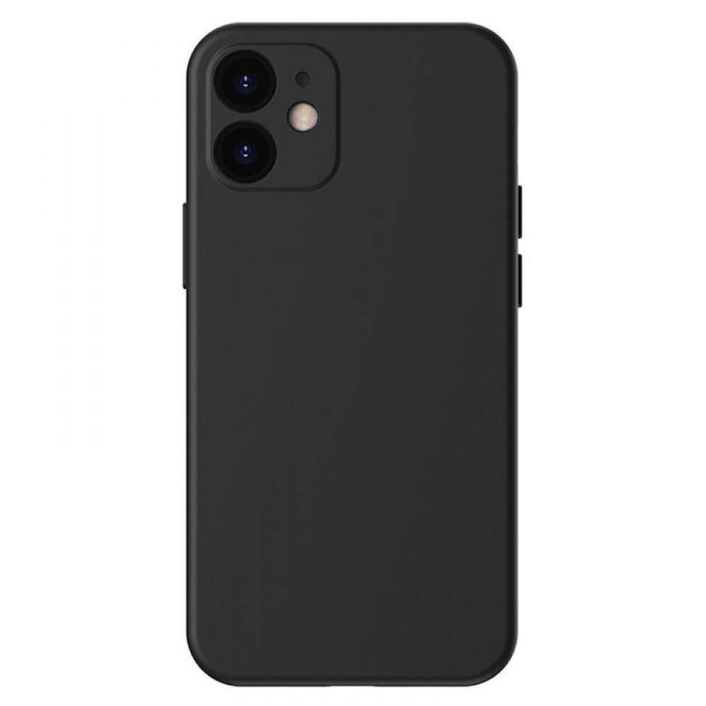 Back Cover Σιλικόνης Μαύρη (iPhone 11)