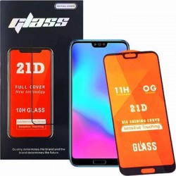 21D Full Glue Full Face Tempered Glass Black (Redmi note 5 Pro)