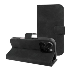 TENDER Book θήκη για IPHONE 16 Pro μαύρο