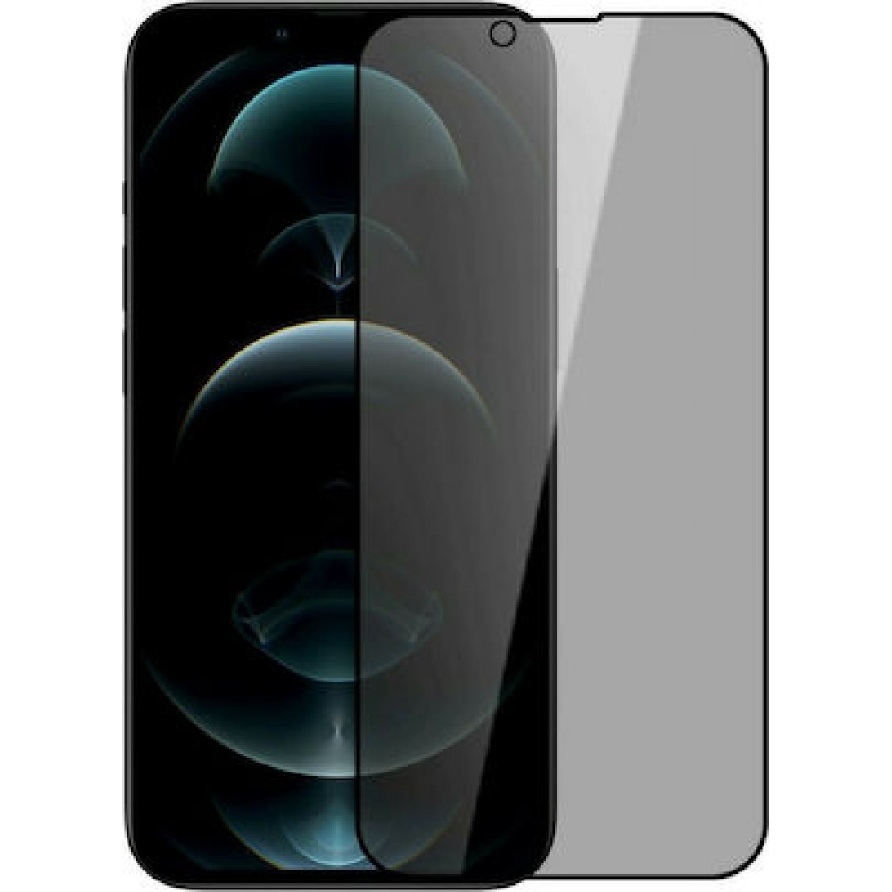 Privacy Tempered Glass Μαύρο (iPhone 13 Pro Max / 14 Plus)
