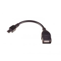 OTG micro USB male - USB-A female