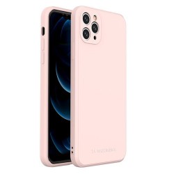 Wozinsky Color θήκη silicone flexible durable θήκη iPhone 11 Pro Max Ροζ