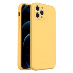 Wozinsky Color θήκη silicone flexible durable θήκη iPhone 11 Pro yellow