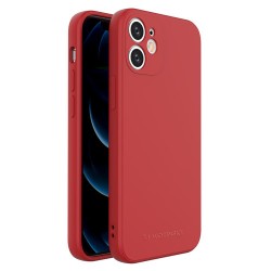 Wozinsky Color θήκη silicone flexible durable θήκη iPhone 12 mini red