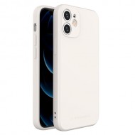 Wozinsky Color θήκη silicone flexible durable θήκη iPhone 12 mini white