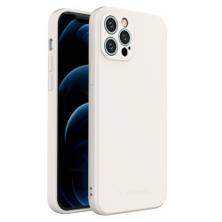 Wozinsky Color θήκη silicone flexible durable θήκη iPhone 12 Pro white