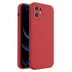Wozinsky Color θήκη silicone flexible durable θήκη iPhone 12 red