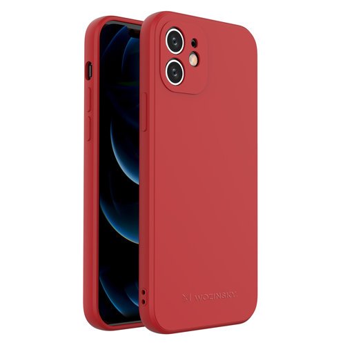 Wozinsky Color θήκη silicone flexible durable θήκη iPhone XS / iPhone X red