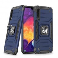 Wozinsky Ring Armor θήκη Kickstand Tough Rugged Cover για Samsung Galaxy A51 Μπλε