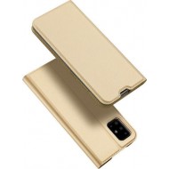 Dux Ducis Skin Pro Book Δερματίνης Χρυσό (Galaxy A71)