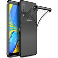 Electroplating Back Cover Μαύρο (Galaxy A70)