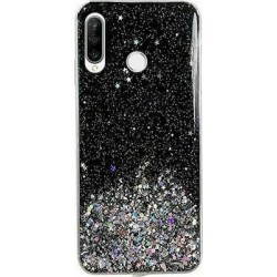Wozinsky Star Glitter Shining Armor Back Cover (Huawei P30 Lite) Μαύρο