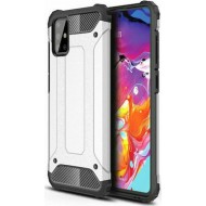 Hurtel Tough Armor Back Cover Ασημί (Galaxy A71)
