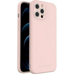 Wozinsky Color Back Cover Σιλικόνης Ροζ (iPhone 12 Pro Max)