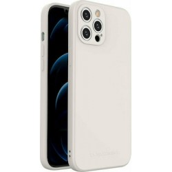Wozinsky Color θήκη silicone flexible durable θήκη iPhone 12 Pro Max white