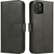 Hurtel Magnet Elegant θήκη Black (Apple iPhone 12 Mini)