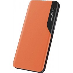 Hurtel Eco Leather View Book Δερματίνης Πορτοκαλί (Galaxy A32 5G)